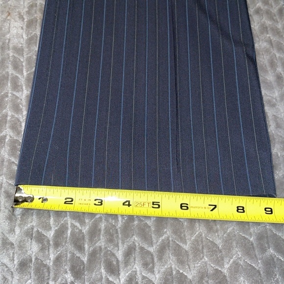 East 5th Business Suit.  Blazer and slacks.  Size 6. Multi color pin strips. - Picture 16 of 16
